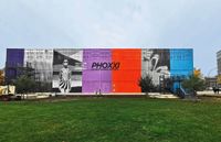PHOXXI | Containerhalle I Grossfotos u. Folienbeschriftung