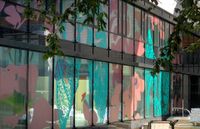 Kunst am Bau | Tanja Rochelmeyer | Foliengestaltung Glasfassade