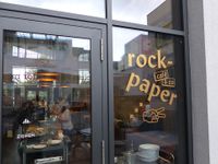 Rock Paper Cafe | T&uuml;rbeschriftung